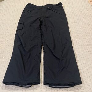 EUC Obermeyer Big Boys Ski Snow Pant 18/20 XL adjustable waist black